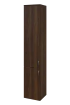 N 6 - 42D kancelářská skříň, 2-dveřová, levá, 2150x400x400, ořech královský